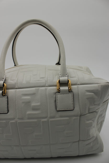 Zucca 2way håndtaske i læder i lærred